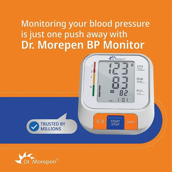 Dr. Morepen Blood Pressure Monitor Model BP-15 - Image 5