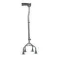 Medipedic quadripod stick for disabled users – grey walking aid
