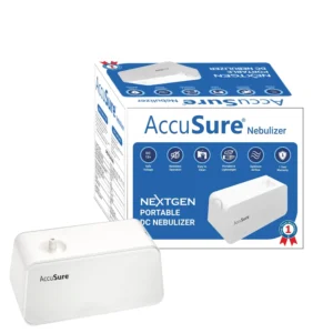 AccuSure DC Portable Nebulizer Machine For Adults & Kids