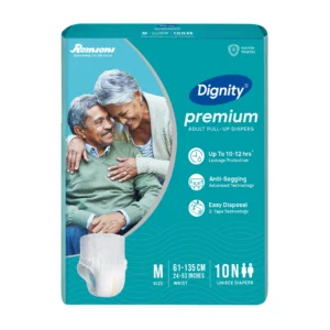Dignity Premium Pull Up Adult Diapers (Pant Style) (11Pcs Of Pack)
