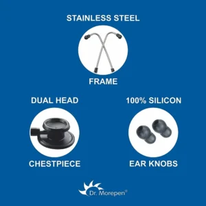 Dr. Morepen Professionals Deluxe Stethoscope ST-01A