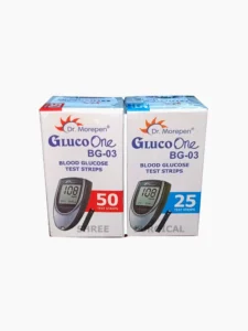 Dr. Morepen GlucoOne BG-03 Blood Glucose Test Strips