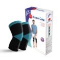 Flamingo Premium Knee Cap Pair Blue for Joint Pain Relief