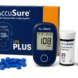 The AccuSure Instant Digital Life PLUS Glucometer Kit is a complete blood glucose monitoring solution designed for accurate and convenient diabetes management. Whether at home or while traveling, this compact and user-friendly glucometer helps you track blood sugar levels quickly and efficiently. The device delivers fast and reliable results, making it suitable for daily glucose monitoring. Its simple operation and portable design make it ideal for both new and experienced users. Perfect for individuals managing diabetes, the AccuSure Life PLUS Glucometer Kit offers dependable performance and easy testing whenever needed. 🟦 What's Included ✔ AccuSure Life PLUS Glucometer Device ✔ Test Strips Pack ✔ 10 Sterile Lancets ✔ 1 Lancing Device ✔ User Manual ✔ Storage Case (if provided by manufacturer) 🟥 What's NOT Included ✘ Additional Test Strips Refill ✘ Control Solution ✘ Rechargeable Battery Pack ✘ Mobile App Connectivity ✘ Bluetooth Function 🟢 Key Features ✔ Accurate Blood Glucose Testing ✔ Quick & Easy Blood Sugar Monitoring ✔ Compact & Travel-Friendly Design ✔ Easy One-Button Operation ✔ Suitable for Home Use ✔ Reliable Results for Daily Monitoring ✔ Complete Starter Kit Included 🟢 Benefits ✔ Helps Track Blood Sugar Levels Regularly ✔ Supports Effective Diabetes Management ✔ Convenient Home Testing ✔ Easy to Carry Anywhere ✔ Fast and Reliable Results